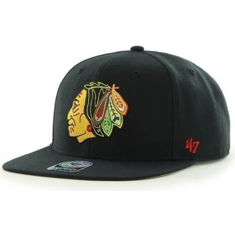 sapkak-lapos-fekete-snapback-chicago-blackhawks-nhl-47-brand sapkak-lapos-fekete-snapback-chicago-blackhawks-nhl-47-brand