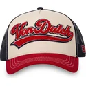trucker-cap-beige-marineblau-und-rot-bas-von-von-dutch