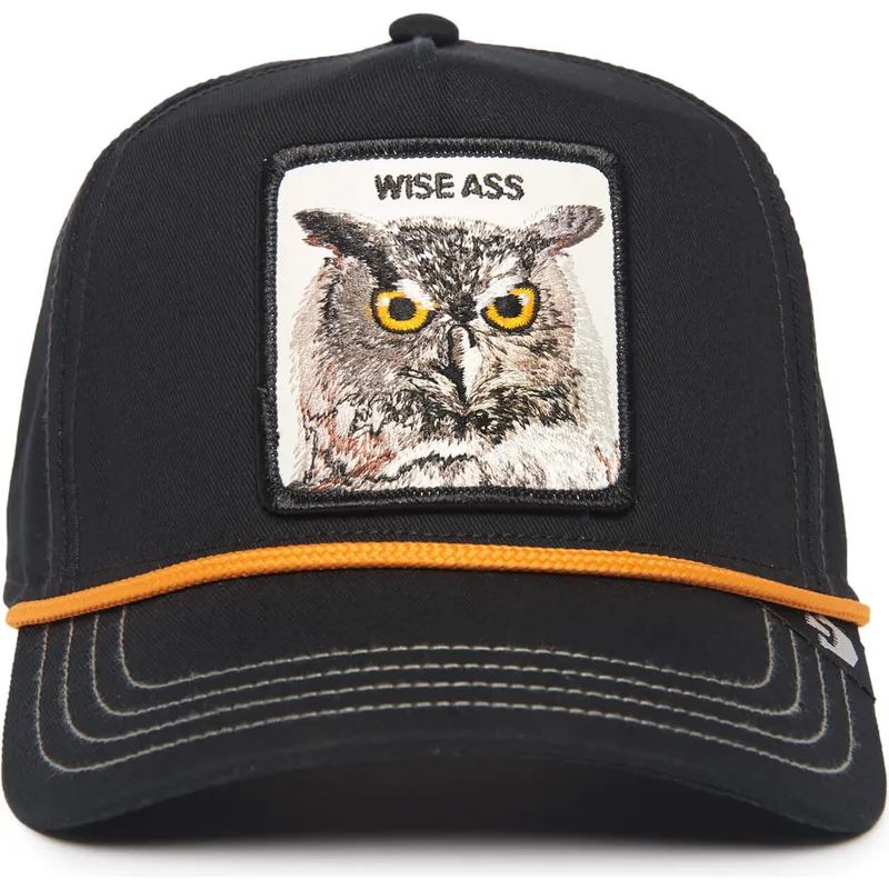sapkak-ivelt-fekete-snapback-wise-owl-100-the-farm-all-over-canvas-the-farm-goorin-bros sapkak-ivelt-fekete-snapback-wise-owl-100-the-farm-all-over-canvas-the-farm-goorin-bros