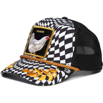 Sapkák ívelt fekete snapback gallina Winner WWCD Supercharged The Farm The Farm de Goorin Bros.