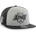 47-brand-flat-brim-los-angeles-kings-nhl-sure-shot-snapback-cap-grau-und-schwarz-