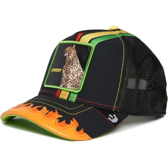 Sapkák ívelt fekete snapback guepardo Cheesy Dangerously Supercharged The Farm The Farm de Goorin Bros.
