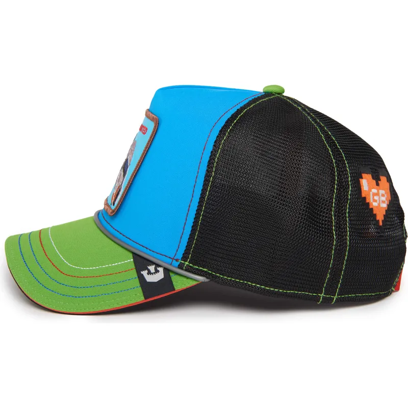 sapkak-ivelt-kek-snapback-hunted-get-the-zapper-insert-coin-vol2-the-farm-goorin-bros