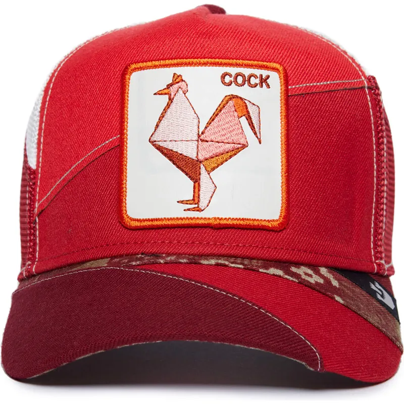 sapkak-ivelt-piros-snapback-gallo-cock-courage-farmigami-the-farm-the-farm-de-goorin-bros