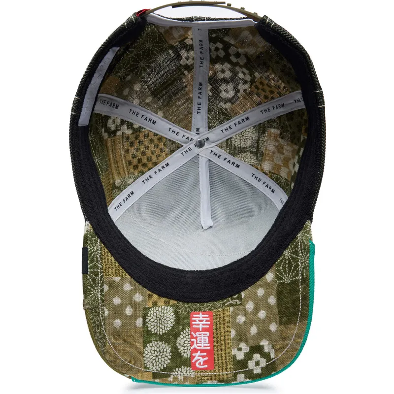 sapkak-ivelt-zold-snapback-lucky-good-luck-farmigami-the-farm-goorin-bros