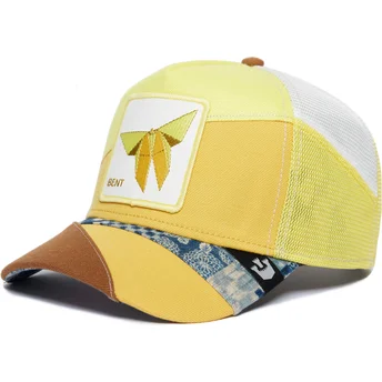 Sapkák ívelt sárga snapback Bent Transform Farmigami The...
