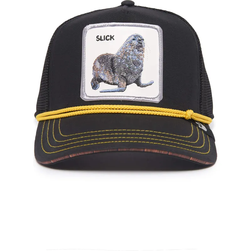 sapkak-ivelt-fekete-snapback-slick-seal-of-approval-nautical-nonsense-the-farm-goorin-bros