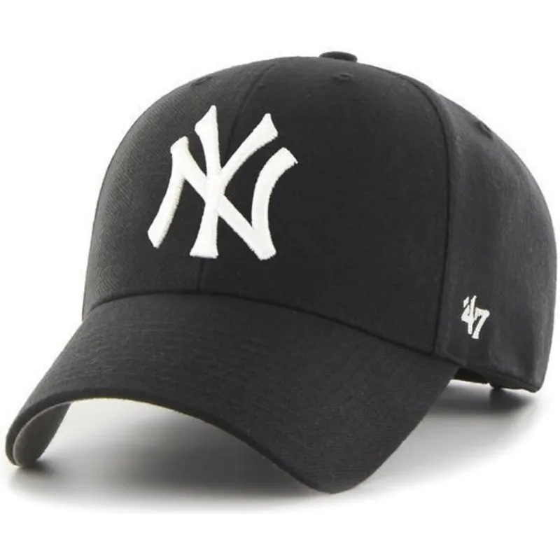 schwarze-gebogene-kappe-von-new-york-yankees-mlb-von-47-brand