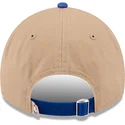 braune-und-blaue-verstellbare-curved-cap-9twenty-draft-2024-von-nba-von-new-era
