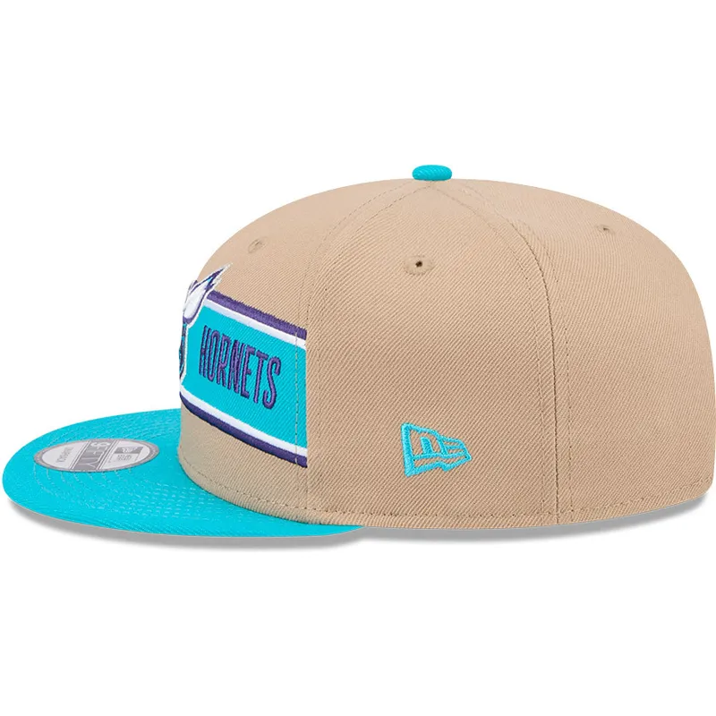 sapkak-lapos-barna-snapback-9fifty-draft-2024-charlotte-hornets-nba-new-era