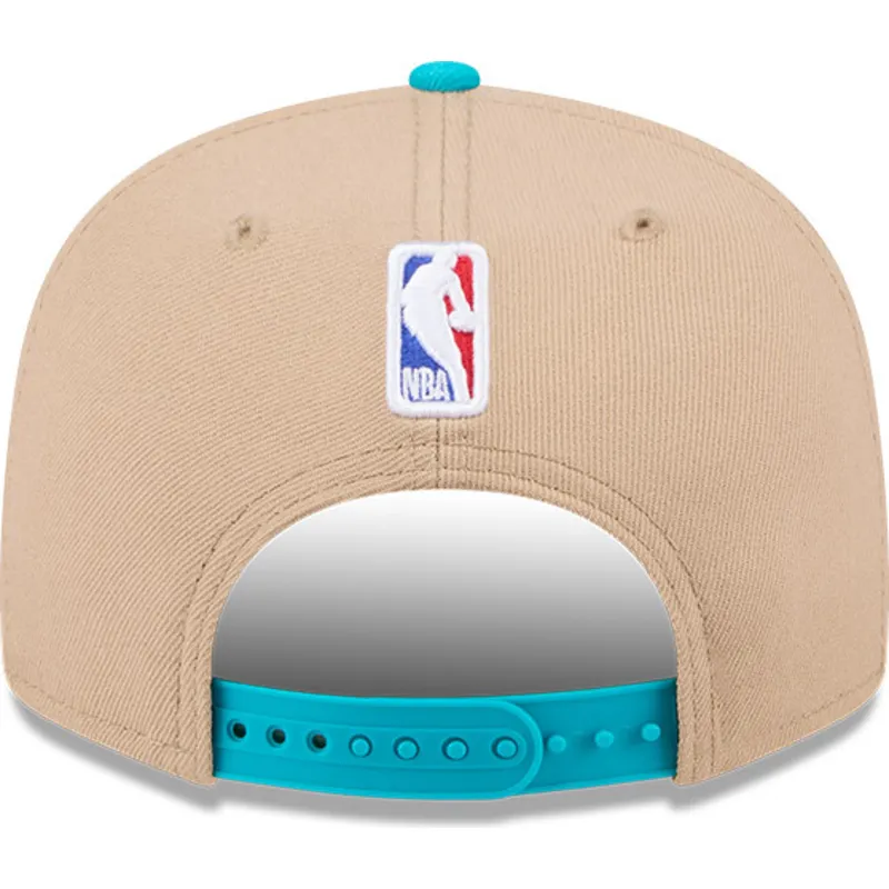 sapkak-lapos-barna-snapback-9fifty-draft-2024-charlotte-hornets-nba-new-era
