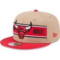 sapkak-lapos-barna-snapback-9fifty-draft-2024-chicago-bulls-nba-new-era