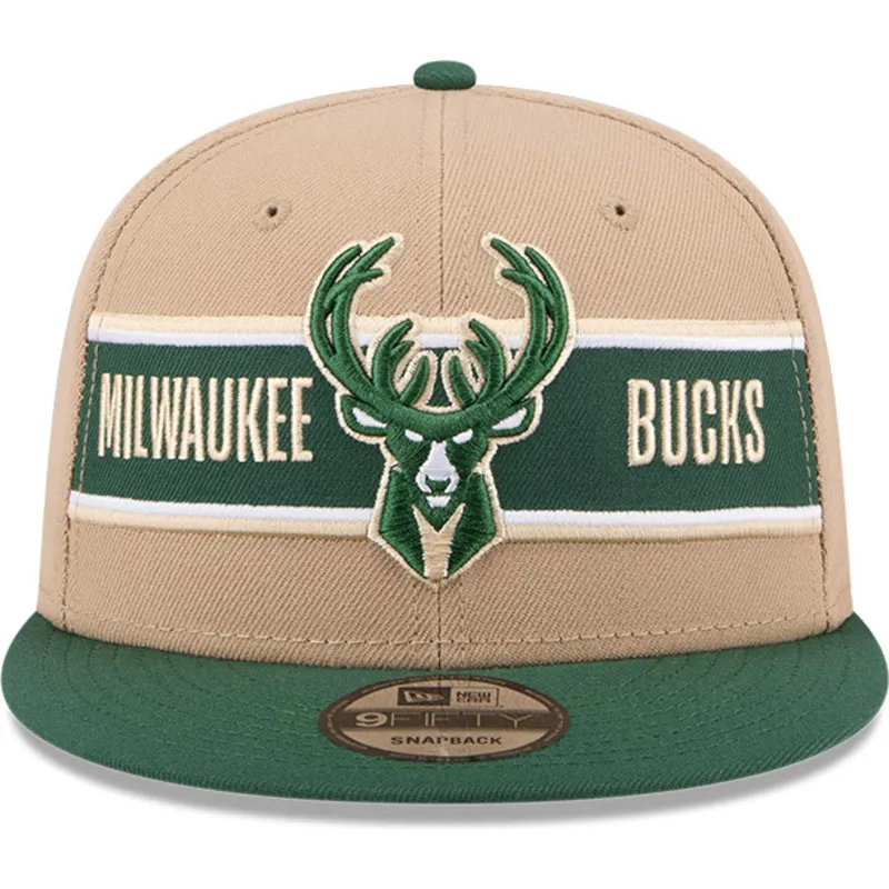 sapkak-lapos-barna-snapback-9fifty-draft-2024-milwaukee-bucks-nba-new-era