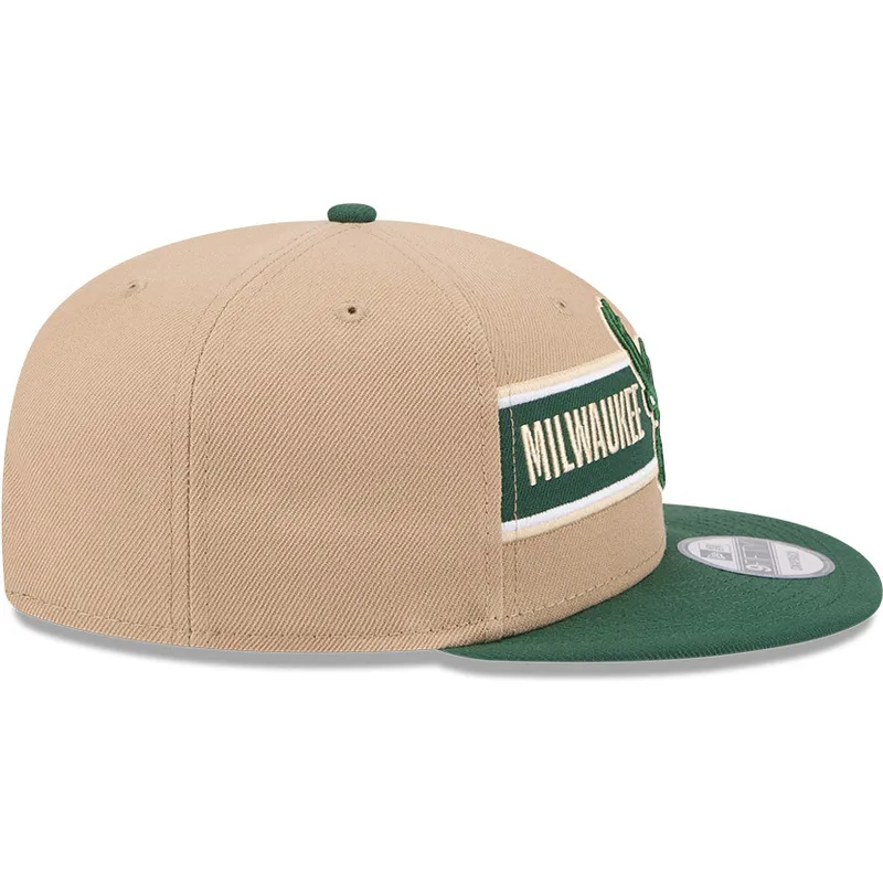 sapkak-lapos-barna-snapback-9fifty-draft-2024-milwaukee-bucks-nba-new-era
