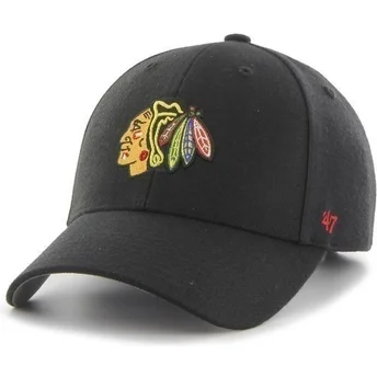 sapkak-ivelt-fekete-allithato-chicago-blackhawks-nhl-47-brand