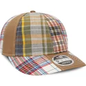 new-era-x-original-madras-trading-company-9fifty-retro-crown-relaxed-heritage-fit-verstellbare-braune-kappe