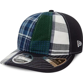 Sapkák ívelt kék állítható pánt 9FIFTY Retro Crown Relaxed Heritage Fit New Era