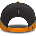 new-era-9forty-mclaren-racing-formula-1-orange-graue-snapback-kappe-mit-gebogenem-schirm