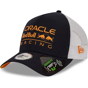 Gorra Trucker Blau und Weiß E Frame REPREVE von Red Bull Racing Formula 1 von New Era