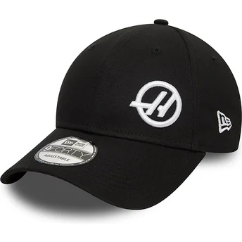 Sapkák ívelt fekete snapback 9FORTY Haas F1 Team Formula 1 New Era