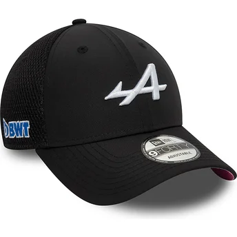 Schwarze 9FORTY Trucker-Cap Alpine F1 Team Formula 1 von New Era