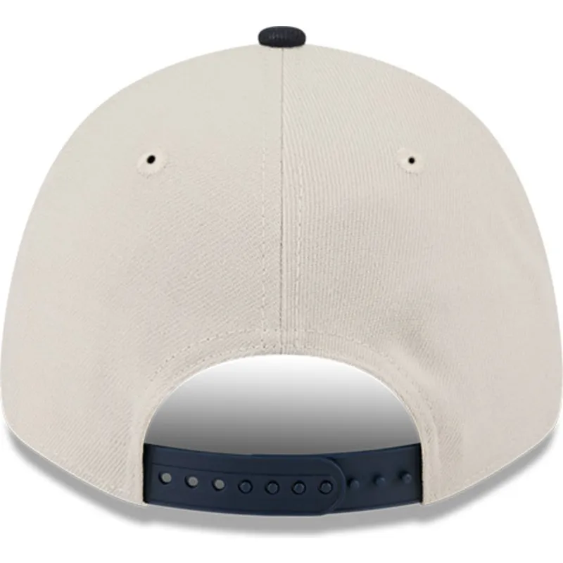 beige-und-marineblaue-gebogene-snapback-kappe-9forty-stretch-snap-4th-of-july-der-los-angeles-dodgers-mlb-von-new-era