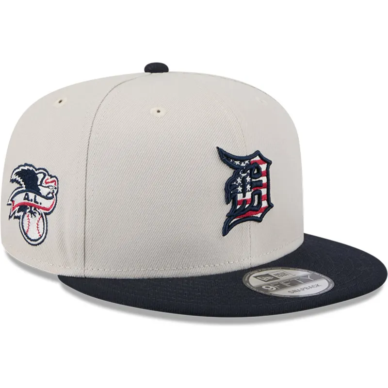 sapkak-lapos-bezs-snapback-9fifty-4th-of-july-detroit-tigers-mlb-new-era