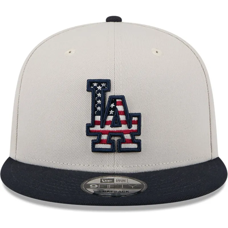 sapkak-lapos-bezs-snapback-9fifty-4th-of-july-los-angeles-dodgers-mlb-new-era