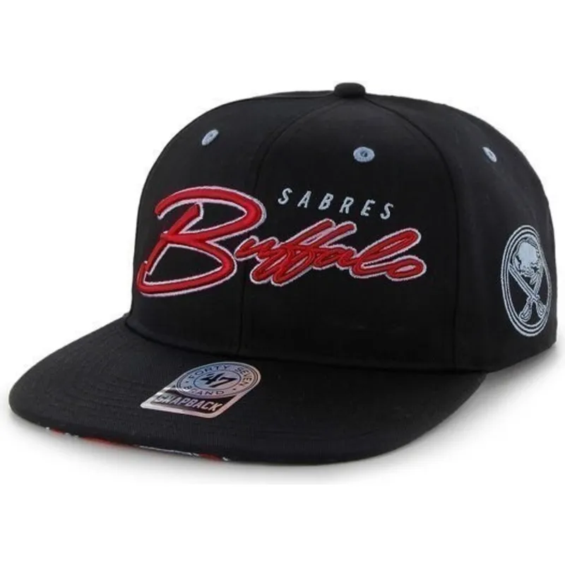 sapkak-lapos-fekete-snapback-letras-buffalo-sabres-nhl-47-brand