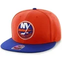 cap-lapos-oranzhev-snapbek-new-york-islanders-nhl-47-brand