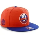 cap-lapos-oranzhev-snapbek-new-york-islanders-nhl-47-brand