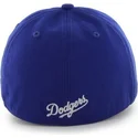 blaue-gebogene-kappe-der-los-angeles-dodgers-mlb-franchise-von-47-brand