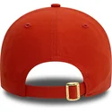 rote-verstellbare-curved-cap-mit-goldenem-logo-9forty-flawless-der-new-york-yankees-mlb-von-new-era