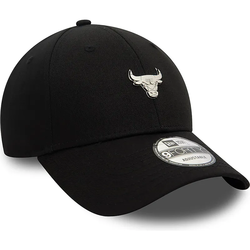 sapkak-ivelt-fekete-allithato-9forty-metallic-pin-chicago-bulls-nba-new-era