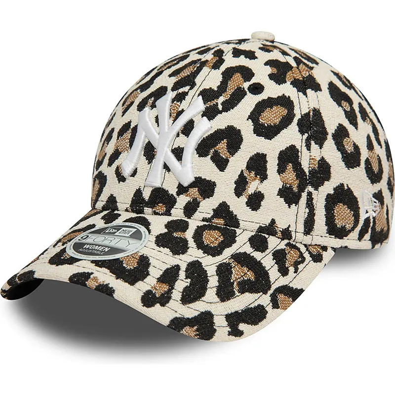 sapkak-ivelt-leopardmintas-allithato-9forty-new-york-yankees-mlb-new-era