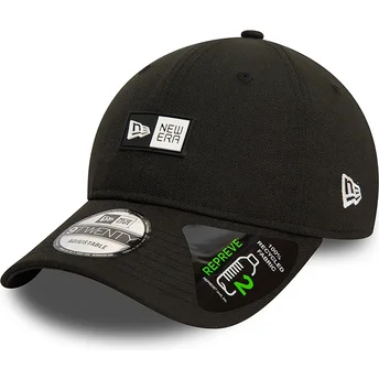 Svart justerbar böjd keps 9TWENTY REPREVE från New Era
