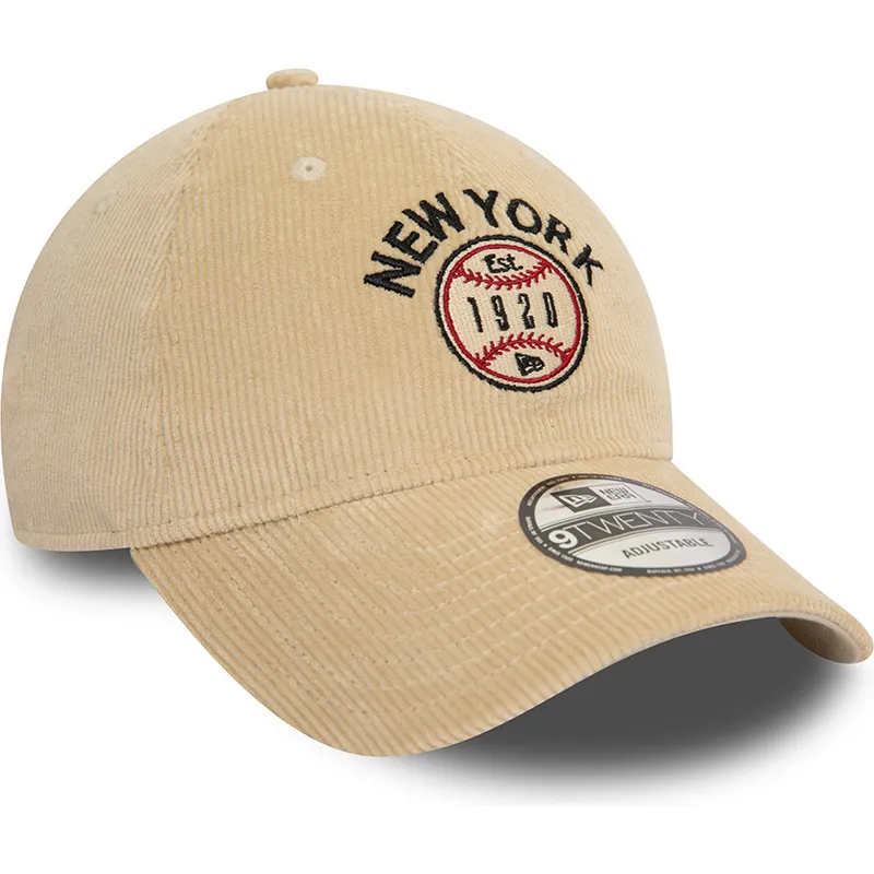 sapkak-ivelt-bezs-allithato-the-empire-state-9twenty-cord-new-york-ciudades-y-playas-new-era