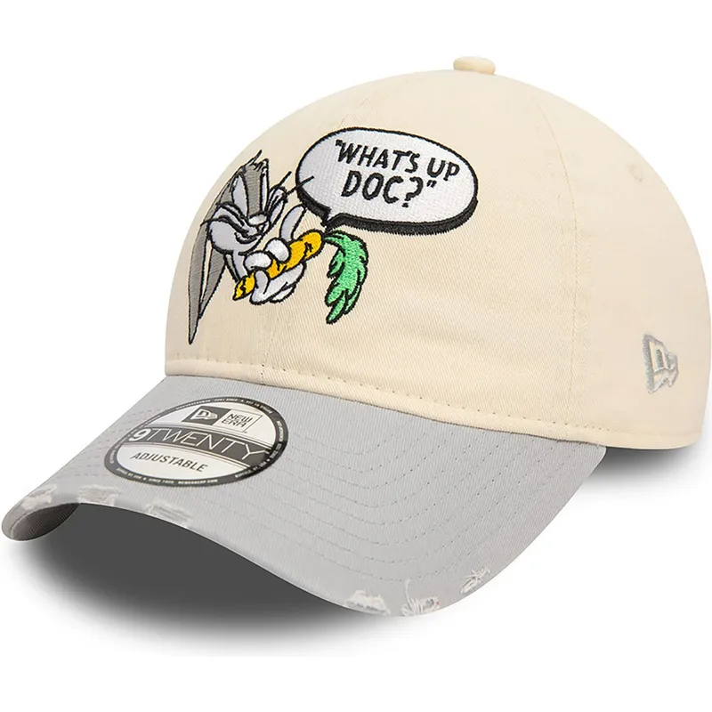 sapkak-ivelt-bezs-allithato-9twenty-washed-bugs-bunny-looney-tunes-new-era