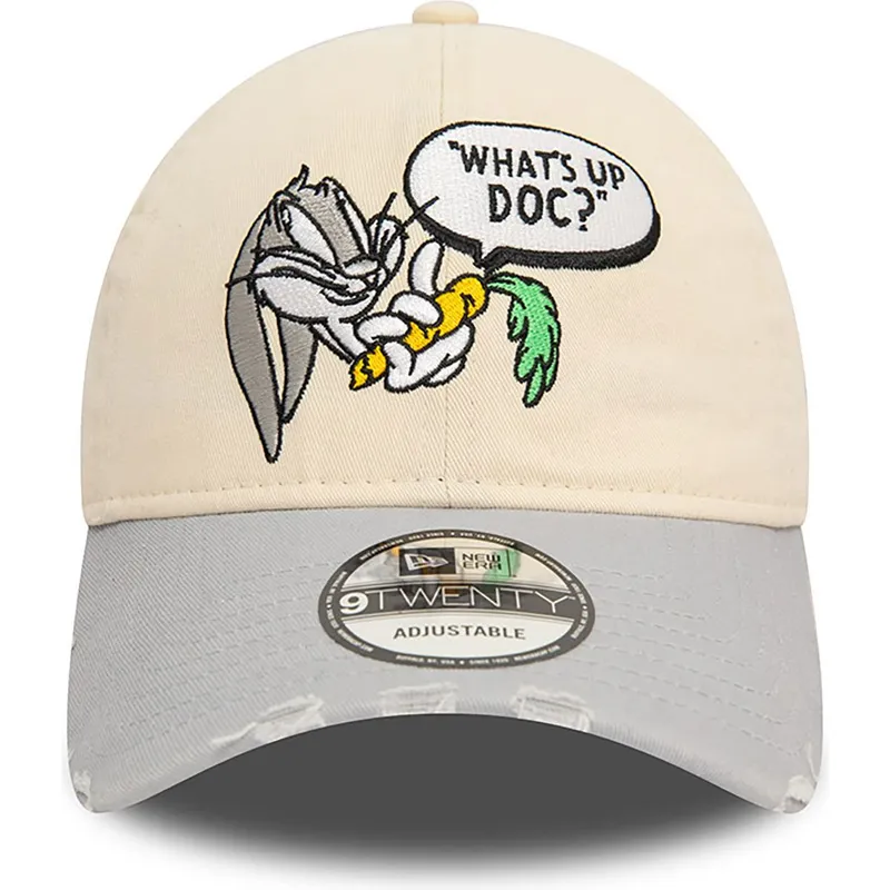 sapkak-ivelt-bezs-allithato-9twenty-washed-bugs-bunny-looney-tunes-new-era