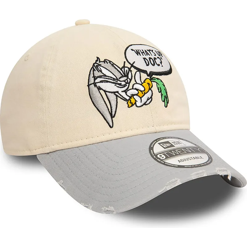 sapkak-ivelt-bezs-allithato-9twenty-washed-bugs-bunny-looney-tunes-new-era
