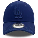 verstellbare-blaue-kappe-mit-gebogenem-schirm-und-blauem-logo-9forty-flame-der-los-angeles-dodgers-mlb-von-new-era