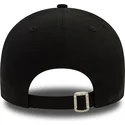 new-era-new-york-yankees-mlb-9forty-flame-schwarze-verstellbare-kappe-mit-gebogenem-schirm-und-schwarzem-logo