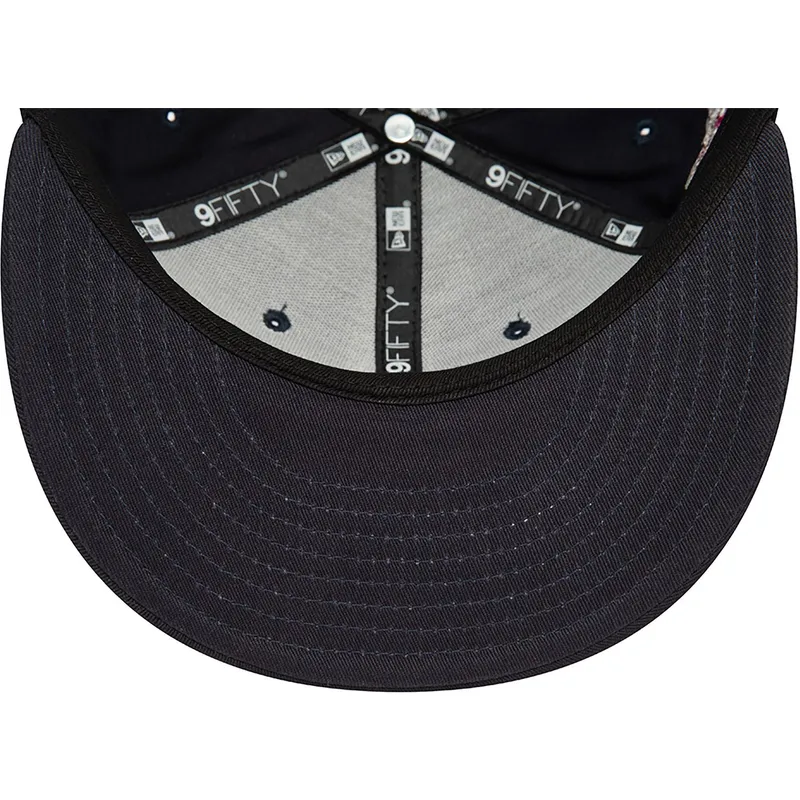 new-era-new-york-yankees-mlb-9fifty-seasonal-flower-marineblaue-snapback-kappe-mit-rosa-logo