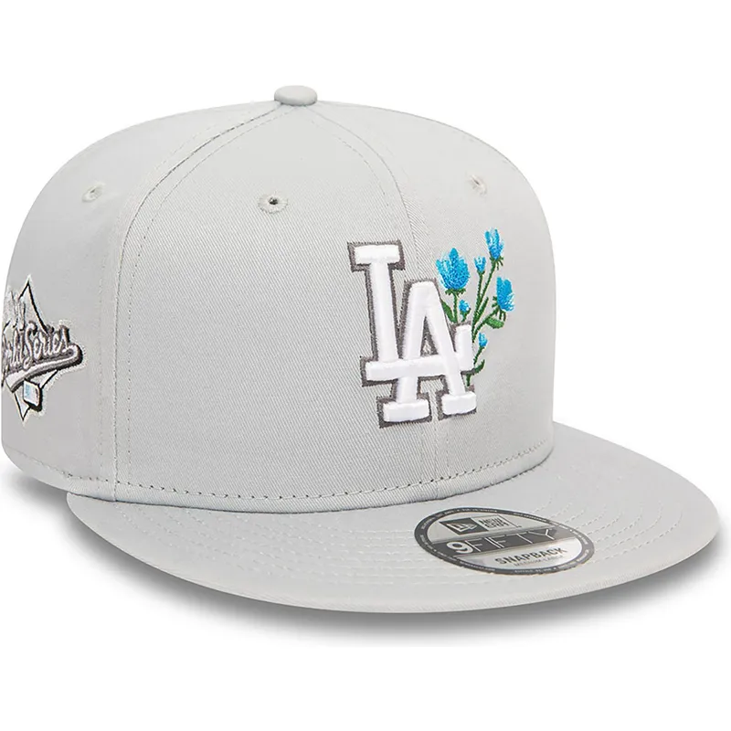 sapkak-lapos-szurke-snapback-9fifty-seasonal-flower-los-angeles-dodgers-mlb-new-era