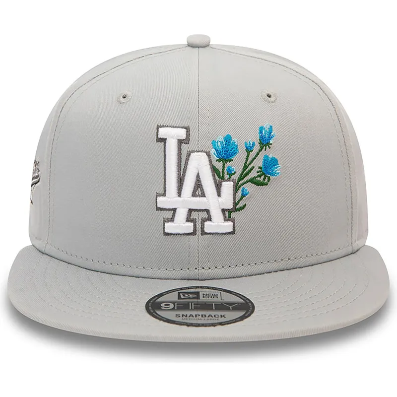 sapkak-lapos-szurke-snapback-9fifty-seasonal-flower-los-angeles-dodgers-mlb-new-era