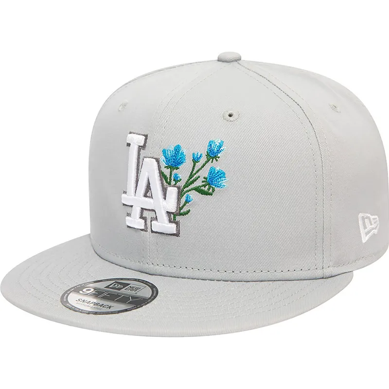 sapkak-lapos-szurke-snapback-9fifty-seasonal-flower-los-angeles-dodgers-mlb-new-era