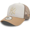 sapkak-ivelt-bezs-snapback-a-frame-frame-world-series-new-york-yankees-mlb-new-era