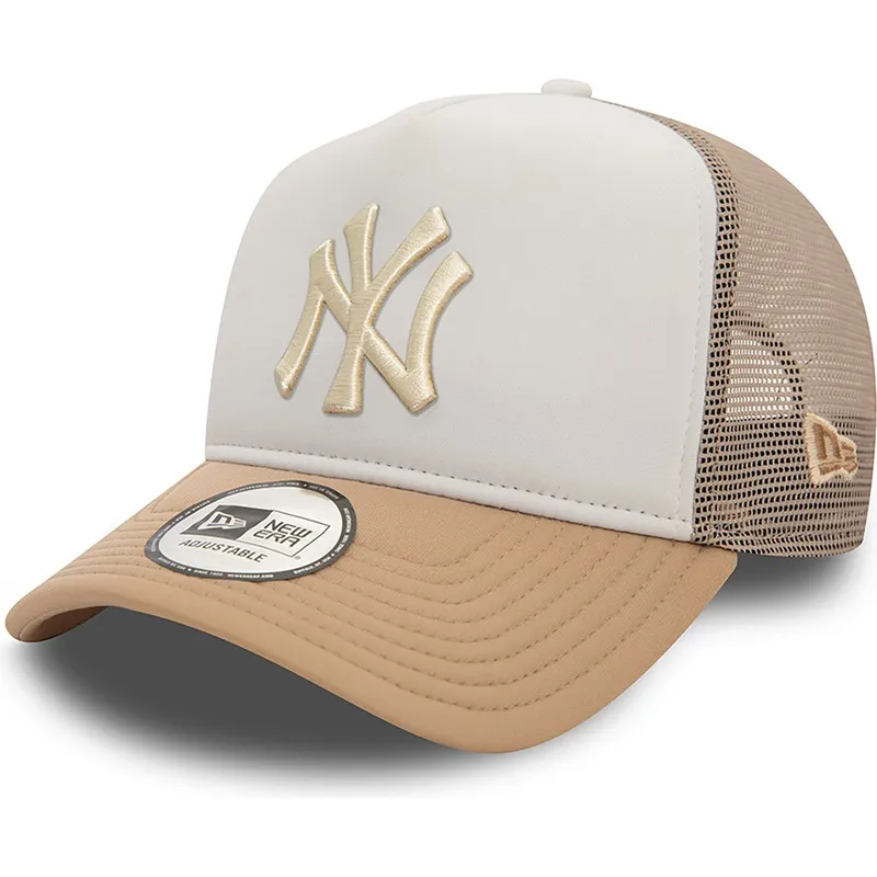 sapkak-ivelt-bezs-snapback-a-frame-frame-world-series-new-york-yankees-mlb-new-era