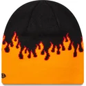 sapkak-fekete-skull-knit-flame-new-era