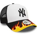 sapkak-ivelt-feher-snapback-a-frame-flame-new-york-yankees-mlb-new-era